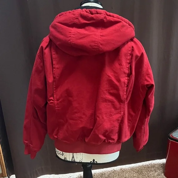 Red Utility Jacket - Picture 3 of 8